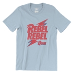 Rebel Rebel Bowie Logo T-Shirt - Lightweight Vintage Style