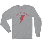 Retro David Bowie Long Sleeve T-Shirt