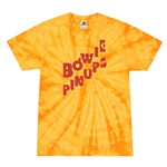 David Bowie Pinups Logo Tie-Dye T-Shirt - Yellow