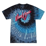 David Bowie Young Americans Tie-Dye T-Shirt - Blue