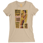 Miles Davis Tanglewood Ladies T Shirt - Relaxed Fit