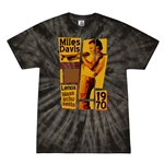 Miles Davis Tanglewood T-Shirt - Black Tie-Dye