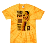 Miles Davis Tanglewood T-Shirt - Yellow Tie-Dye