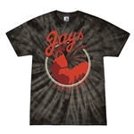 Jay's Lounge & Cock Pit Louisiana Tie-Dye T-Shirt - Black