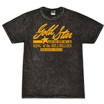 Gold Star Records Texas T-Shirt - Black Mineral Wash