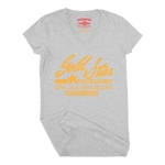 Gold Star Records Texas V-Neck T Shirt - Women's