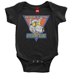 Retro George Clinton Atomic Dog Baby Onesie