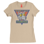 Retro George Clinton Atomic Dog Ladies T Shirt - Relaxed Fit