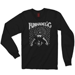 Black & White Funkadelic Concert Long Sleeve T-Shirt