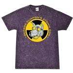 George Clinton Atomic Dog T-Shirt - Purple Mineral Wash