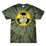 George Clinton Atomic Dog Tie-Dye T-Shirt - Green