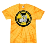 George Clinton Atomic Dog Tie-Dye T-Shirt - Yellow