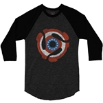 Patriotic 45 Record Adapter Baseball T-Shirt