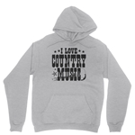 B&W I Love Country Music Pullover Jacket