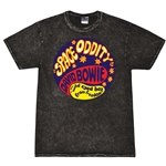 David Bowie Space Oddity T-Shirt - Black Mineral Wash