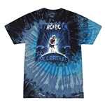 AC/DC Ballbreaker Tie-Dye T-Shirt - Blue