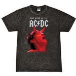 AC/DC Stiff Upper Lip Live T-Shirt - Black Mineral Wash