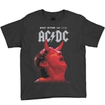 AC/DC Stiff Upper Lip Live Youth T-Shirt - Lightweight Vintage Children