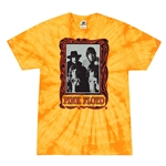 Pink Floyd Psychedelic Frame Tie-Dye T-Shirt - Yellow