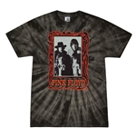 Pink Floyd Psychedelic Frame Tie-Dye T-Shirt - Black