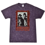 Pink Floyd Psychedelic Frame T-Shirt - Purple Mineral Wash