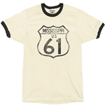 Mississippi Highway 61 Ringer T-Shirt