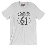 Mississippi Highway 61 T-Shirt - Lightweight Vintage Style