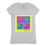 George Clinton Pop Culture V-Neck T Shirt - Women's