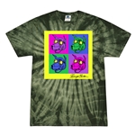 George Clinton Pop Culture Tie-Dye T-Shirt - Green