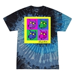 George Clinton Pop Culture Tie-Dye T-Shirt - Blue