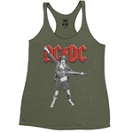 Graphic AC/DC Racerback Tank - Women's