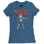 Graphic AC/DC Ladies T Shirt - Relaxed Fit