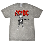 Graphic AC/DC T-Shirt - Gray Mineral Wash