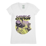 George Clinton Smoke V-Neck T Shirt - Women's