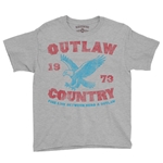 Outlaw Country 1973 Youth T-Shirt - Lightweight Vintage Children & Toddlers