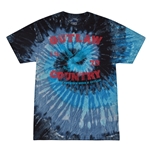 Outlaw Country 1973 Tie-Dye T-Shirt - Blue