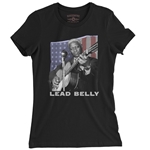 Patriotic Lead Belly Ladies T Shirt - Relaxed Fit