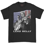 Patriotic Lead Belly T-Shirt - Classic Heavy Cotton
