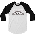 Outlaw Country Grunt Baseball T-Shirt