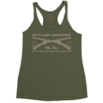 Outlaw Country Grunt Racerback Tank - Women's