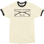 Outlaw Country Grunt Ringer T-Shirt