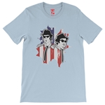Patriotic Blues Brothers T-Shirt - Lightweight Vintage Style