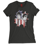 Patriotic Blues Brothers Ladies T Shirt - Relaxed Fit