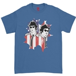 Patriotic Blues Brothers T-Shirt - Classic Heavy Cotton