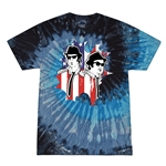 Patriotic Blues Brothers Tie-Dye T-Shirt - Blue