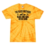 Blues Brothers Revue Tie-Dye T-Shirt - Yellow