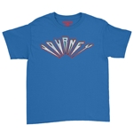 Journey Patriotic Logo Youth T-Shirt - Lightweight Vintage Children & Toddlers