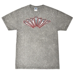 Journey Patriotic Logo T-Shirt - Gray Mineral Wash