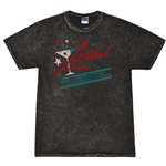 Last Word Club L.A. T-Shirt - Black Mineral Wash