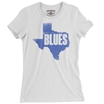 Texas Blues Ladies T Shirt - Relaxed Fit
